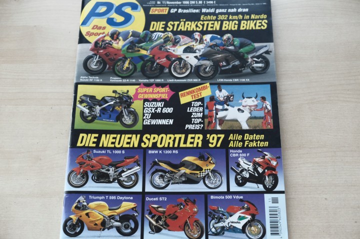 PS Sport Motorrad 11/1996